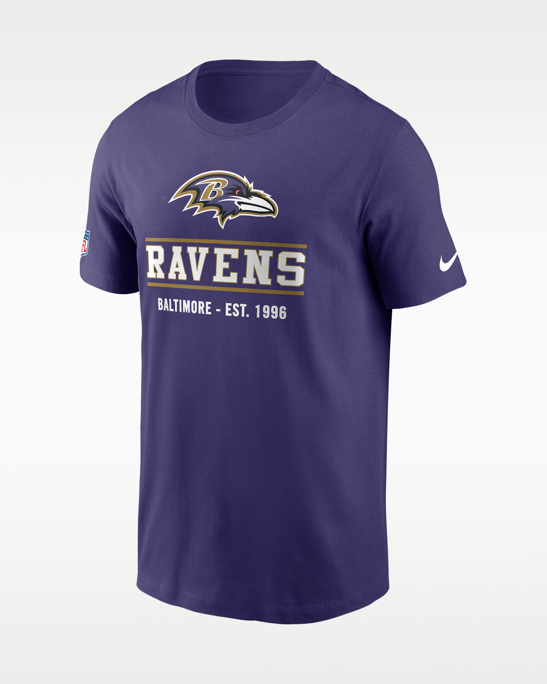 Baltimore Ravens Essential Men's Nike Dri-FIT NFL T-Shirt. Nike.com
